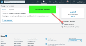 how to download your linkedin contacts 3