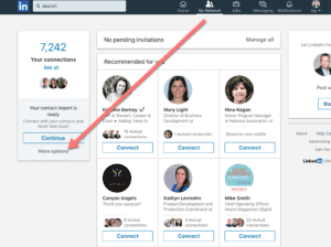 how to upload linkedin contacts 3